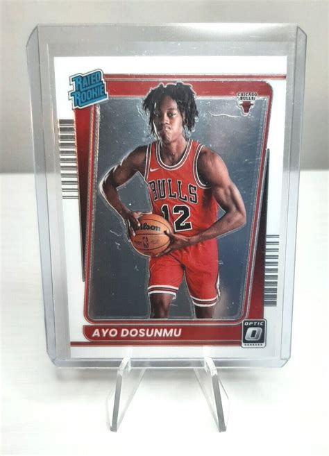 Panini Donruss Optic Ayo Dosunmu Rated Rookie Card Rc