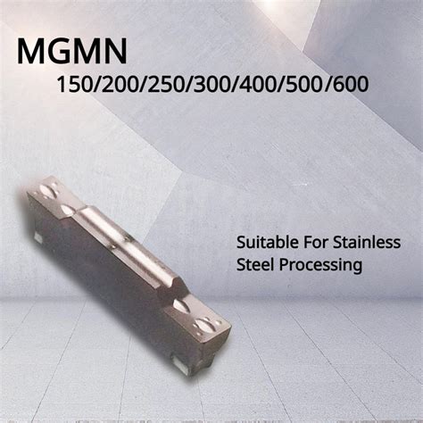 1pcs Mgmn 200 G 300 M 400 M Pc9030 Stainless Steel Cutting Blades