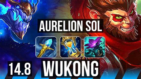 AURELION SOL Vs WUKONG MID Rank 2 Aurelion Sol 66 Winrate