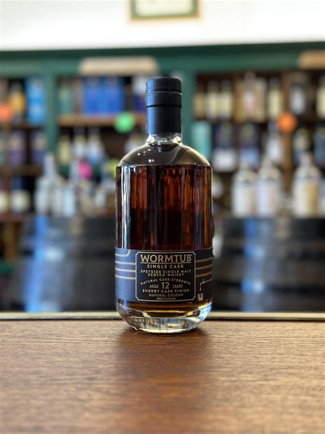 Wormtub 12 Years Old Single Cask Single Malt Scotch Whisky 70cl The