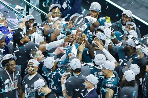 Philadelphia Eagles wint eenzijdige Super Bowl, het Amerikaanse feestje