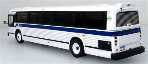 Now Available Mci Classic Transit Bus Mta Bus New York City 187 Scale Iconic Replicas 87 0393