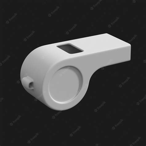 Download Whistle 001 3d Models For Free Freepik