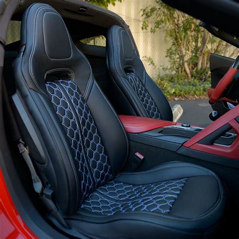 Chevrolet Corvette C7 Custom Leather Seat Covers in 2022 | Leather seat covers, Chevrolet ...