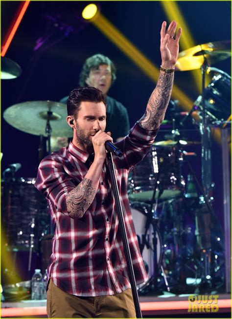 Adam Levine Celebrates Maroon 5's New Album 'V' at iHeartRadio Theater: Photo 3184530 | Adam ...