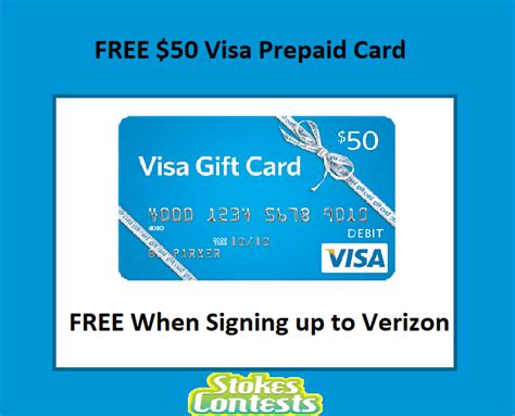 Stokes Contests Freebie Free 50 Visa Prepaid Card