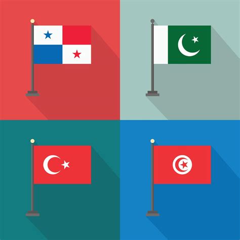 World country flags design vector 13285701 Vector Art at Vecteezy