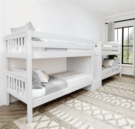 15 "Quad Bunk Beds" To Sleep Four People (All Sizes & Configurations)