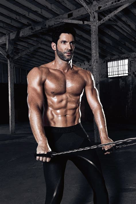 Tom Ellis Photographed By Leslie Alejandro For Mens Health