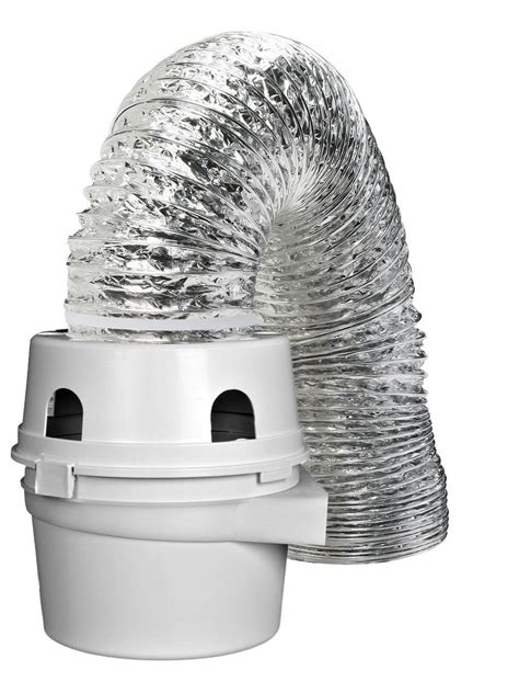 Tdidvkzw Dryer Indoor Vent Bucket Kit Aluminum Flex 4 X 5 Wall Or