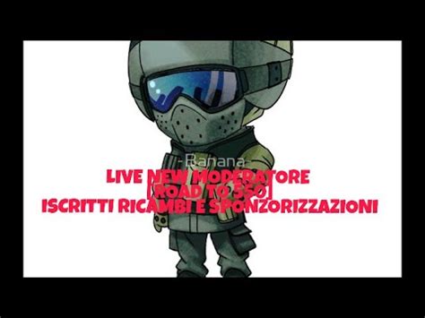 Live Con Voi Nuovo Moderatore Donazioni Aperte D Youtube