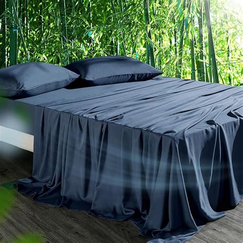 Amazon Cooling Sheets Set Full Size Viscose Derived From Bamboo For Hot Sleepers Deep
