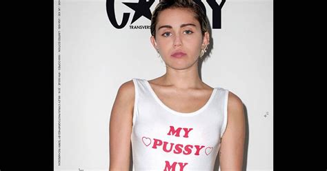 Miley Cyrus annonce My pussy my choice pour l édition hiver