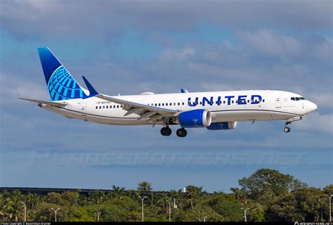 N United Airlines Boeing Max Photo By Maximilian Kramer Id