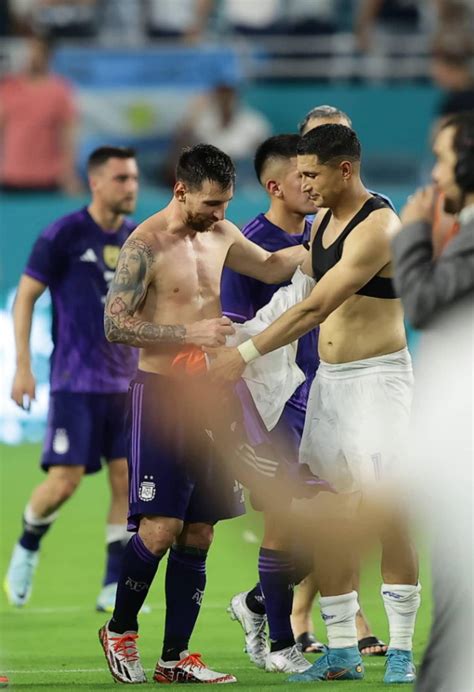 El intercambio de camiseta Messi-Castellanos, la lesión de Najar, la