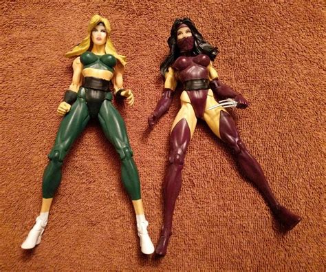 Mortal Kombat Mileena And Sonya Cogjit Infinite Concepts 2000 7 5 Loose Rare 1865505855