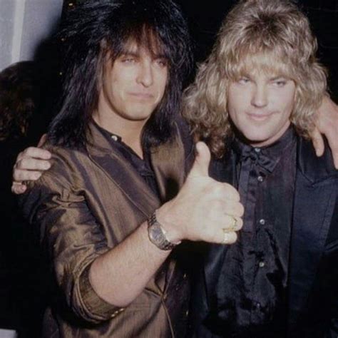 With The Late Robbin Crosby Nikki Sixx Nikki Motley Crue Nikki Sixx