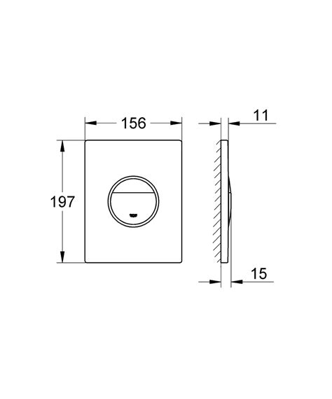 Grohe Ondus Wall Plate Grohe