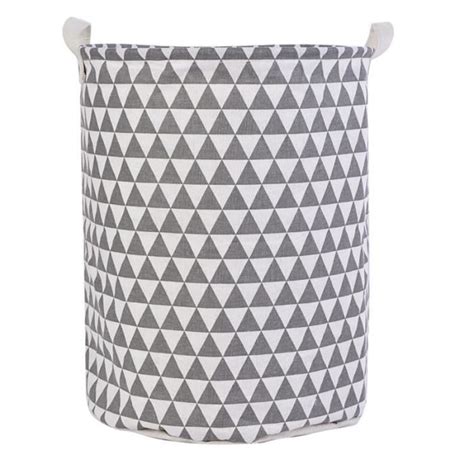 Panier Linge Pliable De Grande Capacit En Coton Et En Lin Seau