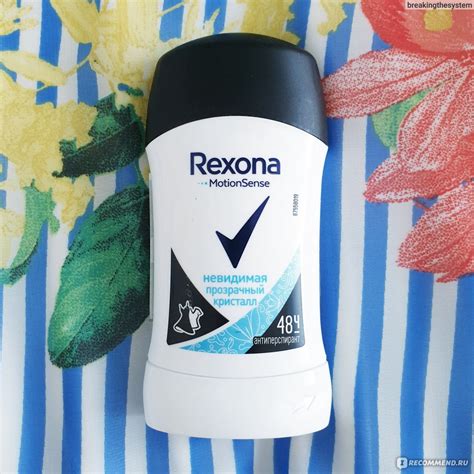 Антиперспирант Rexona Motionsense невидимая (прозрачный кристалл ...