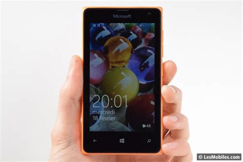 Test Du Microsoft Lumia Windows Phone Moins De