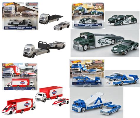 Hot Wheels Team Transport Assorted 1Box 4pcs HLJ