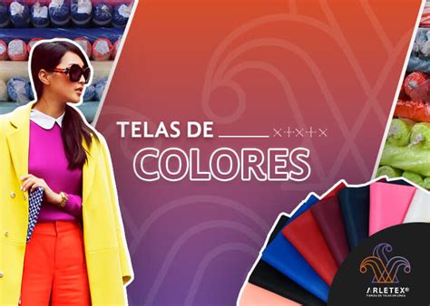 Tela De Colores Color Telas Arletex