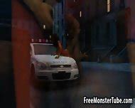 3d Babe Getting Licked And Fucked By A Monster