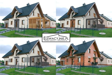 Projekty Elewacji Elewacyjnie pl Projekty elewacji domu i budynków