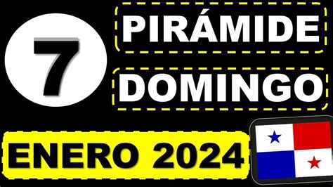 Pirámide de la Suerte Lotería de Panamá Para el Domingo 7 de Enero 2024