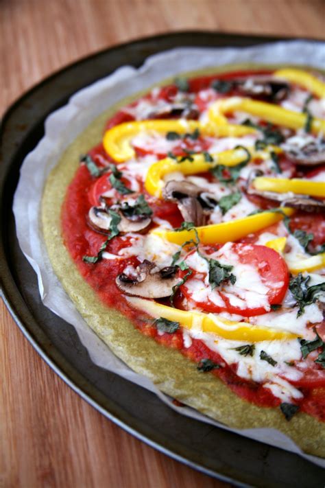 Quinoa Pizza Crust Gluten Free And Vegan POPSUGAR Fitness