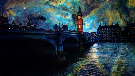 Fanasy Night In London HD Wallpaper - WallpaperFX