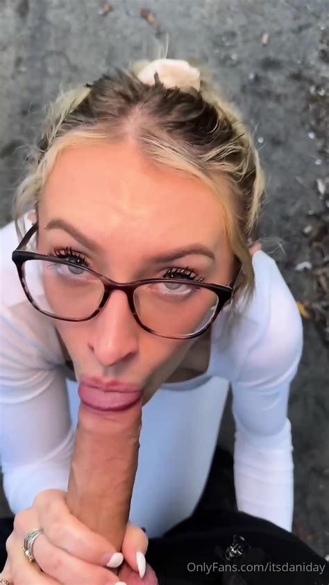 Delicious Blonde Swallowing Cock
