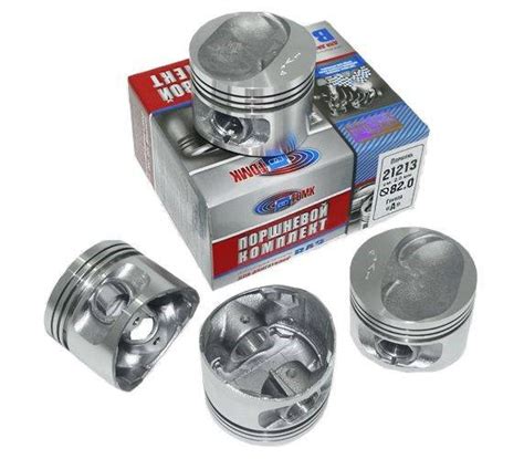 Лада Спорт Сервис - Поршни ТДМК ВАЗ 21213 Нива d82.8 мм, смешение 6мм ...