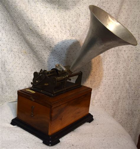 French Cylinder Phonograph Maleville For Sale