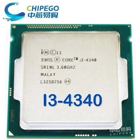 Intel Core i3-4340 i3 4340 3.6 GHz Dual-Core Quad-Thread CPU Processor ...