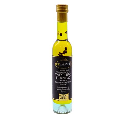 Extra Virgin Olive Oil With White Truffle 100 Ml Giuliano Tartufi