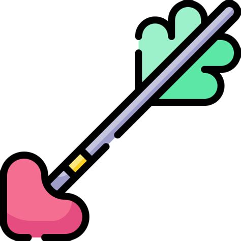 Cupid Arrow Generic Outline Color Icon