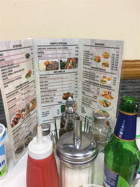 Menu At Capital Kebab House Fast Food London 63 The Cut