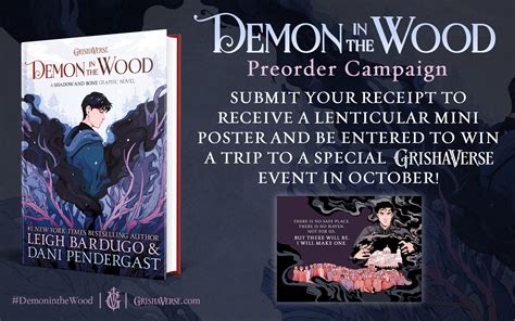 Demon in the Wood Preorder Promotion