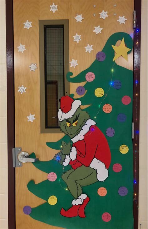 Grinch Door Decoration