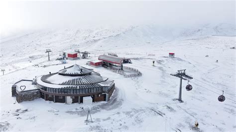 Erciyes Kayak Merkezi beyaza büründü Son Dakika Haberleri