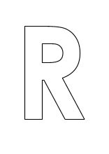 Buchstaben Schablone Zum Ausdrucken Din A4