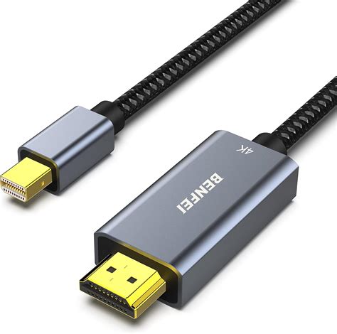 Mini DisplayPort to HDMI Cable, 4K, 6ft - Grey Nepal | Ubuy