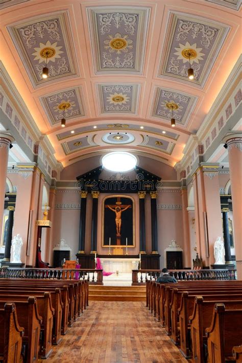 The Interior of the Historic St Louis Basilica, in St Louis Missouri, Editorial Photo - Image of ...