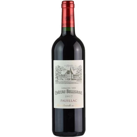 Vinho Pauillac Chateau Bellegrave 750 Ml 2017 Na Bebida Online