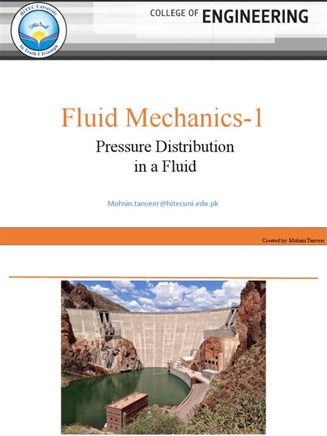 Fluid Mechanics-1: Pressure Distribution in A Fluid | PDF | Buoyancy ... 