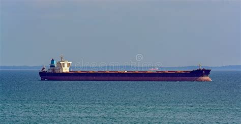 Bulk carrier cargo ship stock photo. Image of industry - 129165708