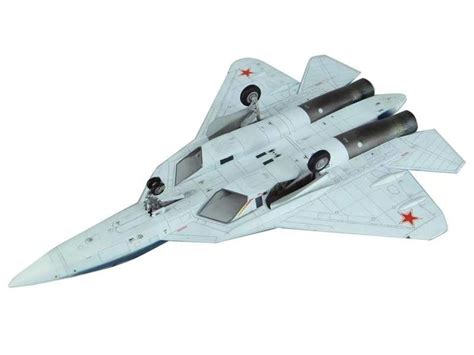 Сборная модель ZVEZDA СУ-57 опытный образец самолета, 1/72 купить по ...