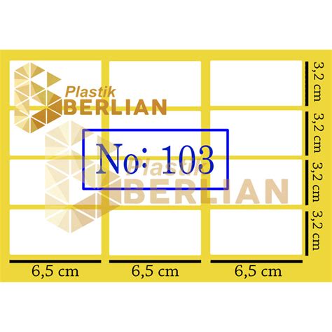 Jual Label Sticker Undangan Label Pack X Cm Kota